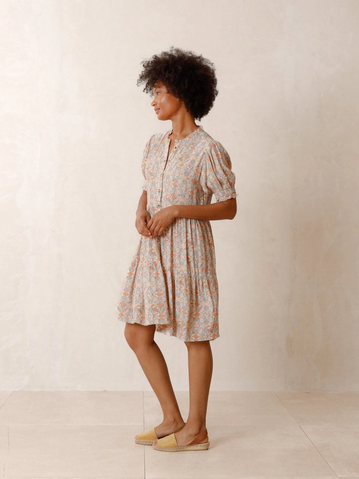 Loose gathered layer dress