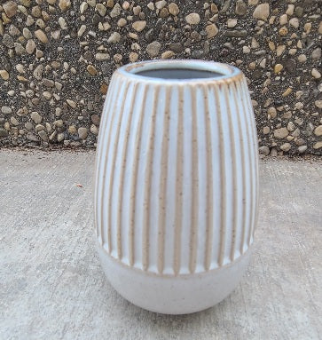Tiny White Vase