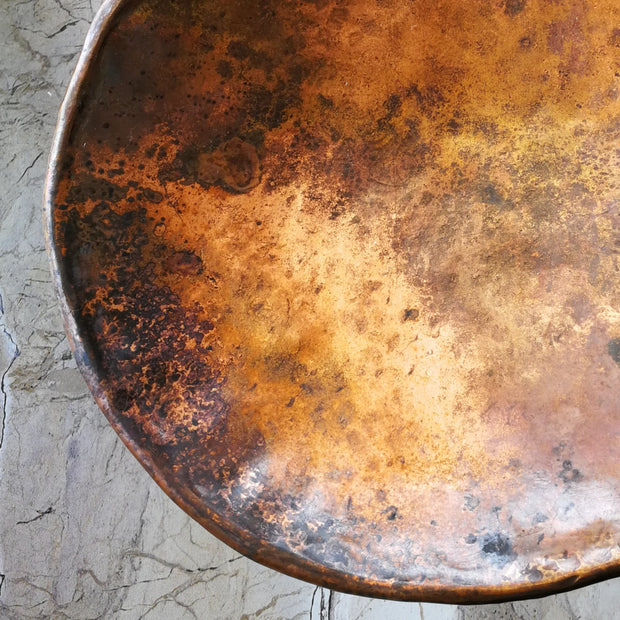 Copper Bowl Round Small