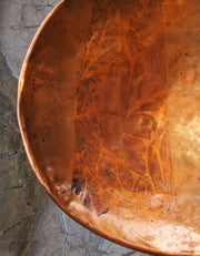Copper Bowl Round L