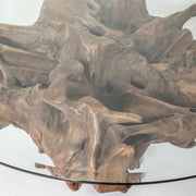 Condo size Teak Root with 42" glass