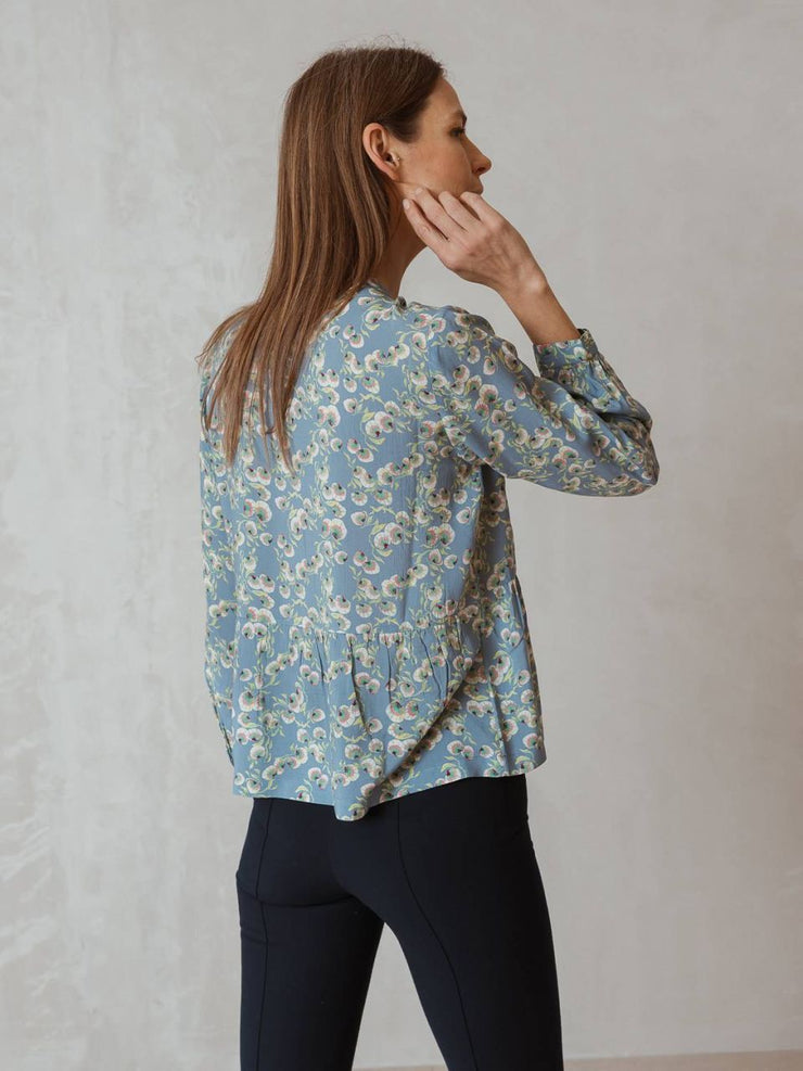 Watercolour flow blouse