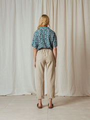 short sleeve collared button shirt indi & cold
